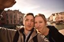 Kiwiwoe Knz at Ponte di Rialto, Venezia, Italia.